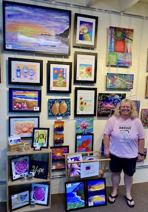 Dawn at the HH Arts Gallery, Fort Walton Beach, FL