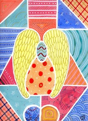 "Transitions" 9 x 12 inch Watercolor and Ink on Paper by Dawn Marie Paul at DMPaul.com